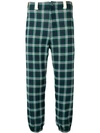 MARNI CHECK PRINT CROPPED TROUSERS