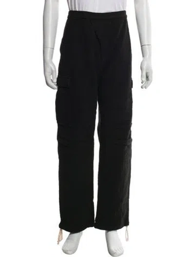 Pre-owned 18 East Cargo Pants In Black