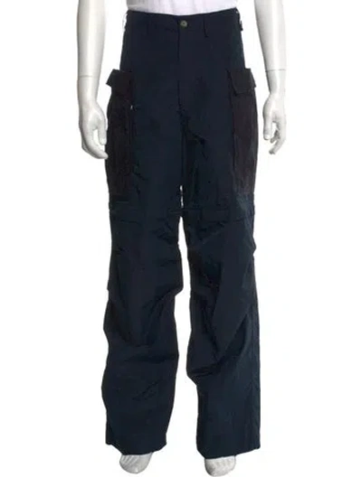Pre-owned 18 East Cargo Pants In Blue