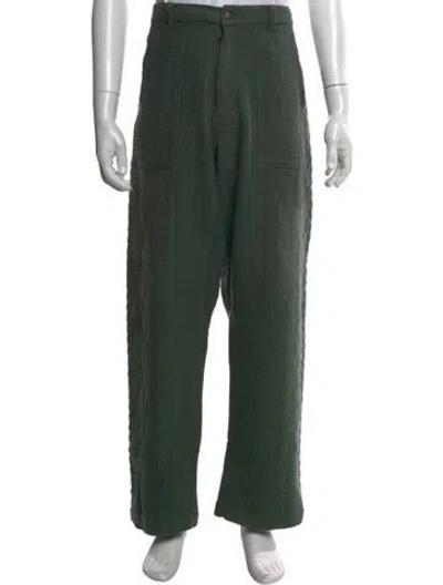 Pre-owned 18 East Pants In Green