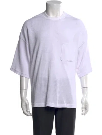 Pre-owned 18 East Short Sleeve Shirt In White