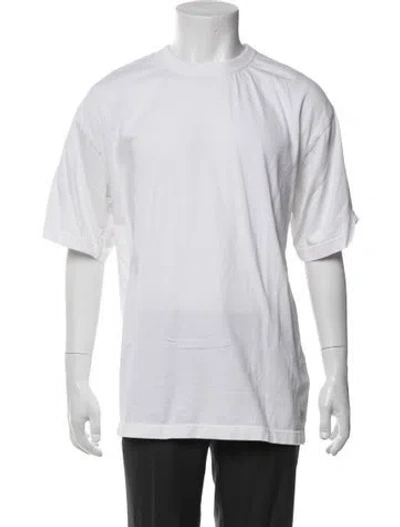 Pre-owned 18 East Short Sleeve Shirt In White