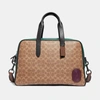 COACH COACH METROPOLITAN SOFT CARRYALL IN SIGNATURE CANVAS WITH PATCH,73854