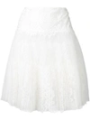 ERMANNO SCERVINO SHORT PLEATED SKIRT