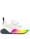 Stella Mccartney Eclypse Rainbow Sneakers - White In White