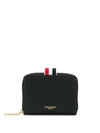 THOM BROWNE THOM BROWNE SLIM SHORT WALLET - BLACK