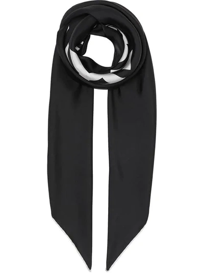 Burberry Horseferry-print Padded Scarf - 黑色 In Black