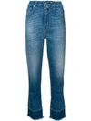 CLOSED CLOSED CROPPED SLIM JEANS - 蓝色