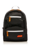 Heron Preston Double Front Zip Backpack In Black