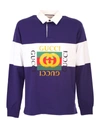 GUCCI POLO RUGBY WITH VINTAGE LOGO,10834811