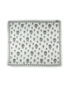 Alexander Mcqueen Classic Silk Chiffon Skull Scarf In White