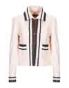 Twinset Suit Jackets In Light Pink