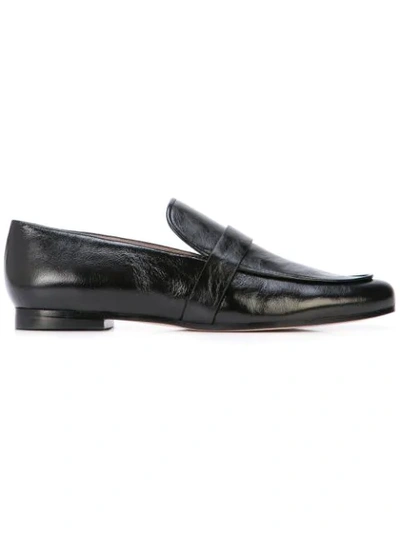 Stuart Weitzman Preston Loafers In Black