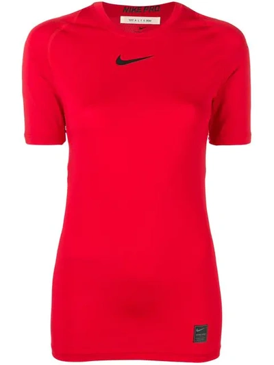 Alyx 1017  9sm Nike Swoosh T-shirt - 红色 In Red