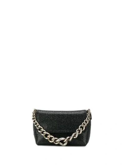 Ermanno Scervino Chunky Chain Mini Bag In 90303 Black