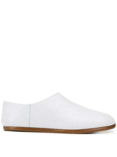 Maison Margiela White Tabi Babouche Loafers