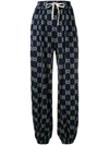GUCCI GG TECHNICAL TRACK TROUSERS