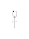 NORTHSKULL CRUCIFIX HOOP EARRING