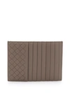 BOTTEGA VENETA BOTTEGA VENETA INTRECCIATO CARDHOLDER - 大地色