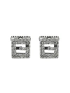 GUCCI CUFFLINKS WITH SQUARE G IN SILVER