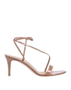 Gianvito Rossi Sandals In Pale Pink