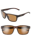 Smith Basecamp 58mm Chromapop™ Polarized Sunglasses In Matte Tortoise