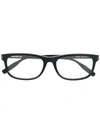 Montblanc Rectangle-frame Acetate Optical Glasses In Black