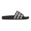 BALMAIN Black Calypso Pool Slides