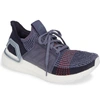Adidas Originals Adidas Women's Ultraboost 19 Running Shoes In Blue Size 6.0 Knit In Raw Indigo/ Shock Red