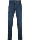 BRUNELLO CUCINELLI SLIM FIT TROUSERS