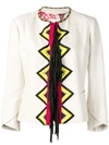 BAZAR DELUXE GEOMETRIC EMBROIDERED JACKET