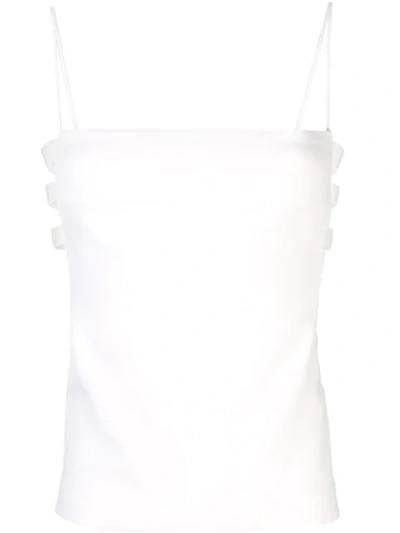 Cushnie Side Cut-out Top - 白色 In White