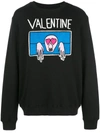 Haculla Valentine Sweatshirt In Black