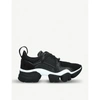 GIVENCHY JAW NEOPRENE AND LEATHER TRAINERS