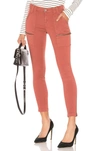 Joie Park Twill Skinny Jeans In Tawny