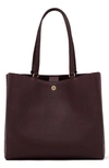 DAGNE DOVER LARGE ALLYN LEATHER TOTE,DD509006100