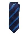 Cufflinks, Inc Star Trek Enterprise Flight Striped Tie In Blue