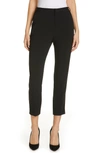 L AGENCE LUDIVINE CREASE FRONT CROP TROUSERS,2530PMB