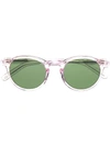 MOSCOT CLEAR FRAME SUNGLASSES