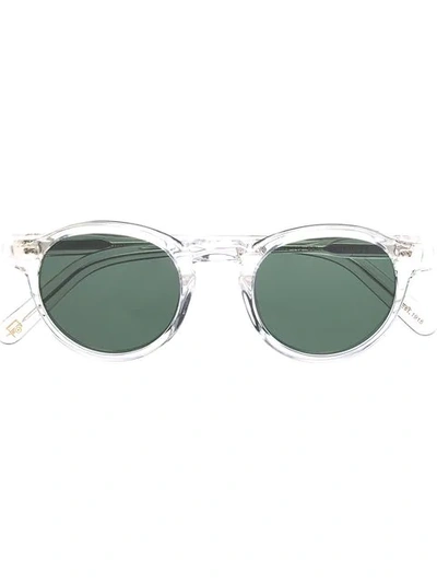 Moscot Clear Frame Sunglasses In White