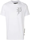 PHILIPP PLEIN PHILIPP PLEIN CONTRAST P T-SHIRT - 白色