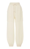 ULLA JOHNSON MORGANA MERINO WOOL TRACK PANTS,732935