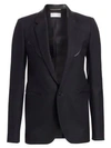 SAINT LAURENT Wool Gabardine Western Blazer