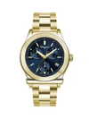 FERRAGAMO Goldtone Stainless Steel Chronograph Watch