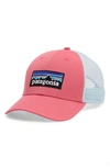 PATAGONIA 'PG - LO PRO' TRUCKER HAT - PINK,38016
