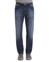 MAVI ZACH STRAIGHT FIT JEANS IN BLUE,0045314011