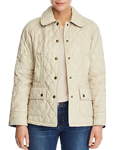Barbour Summer Beadnell Womens Quilted Jacket In Neutral