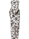 BAMBAH FLORAL PENCIL GOWN