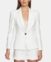 1.state One-button Fitted Blazer In New Ivory