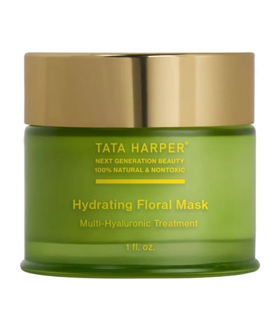 Tata Harper Hydrating Hyaluronic Acid Floral Mask For Dewy Skin 1 oz/ 30 ml In Multi